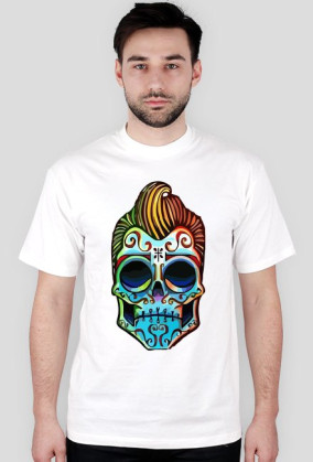 rockabilly muerto skull