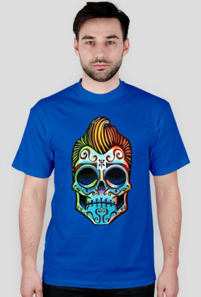 rockabilly muerto skull