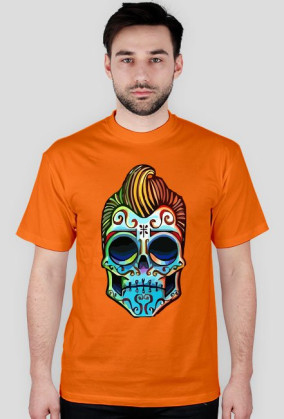 rockabilly muerto skull