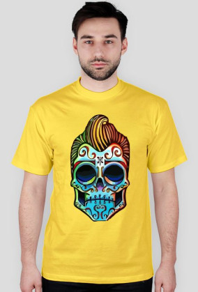 rockabilly muerto skull