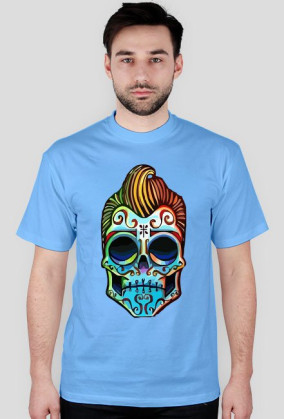 rockabilly muerto skull