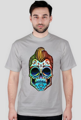 rockabilly muerto skull