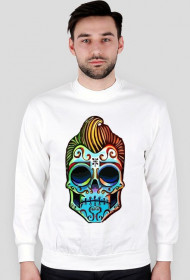Rockabilly muerto skull