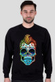 Rockabilly muerto skull