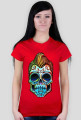 Rockabilly muerto skull