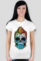 Rockabilly muerto skull