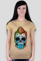 Rockabilly muerto skull