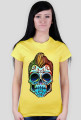 Rockabilly muerto skull