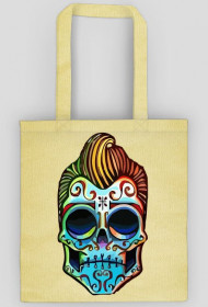 Rockabilly muerto skull