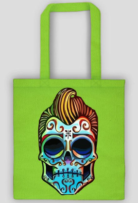 Rockabilly muerto skull