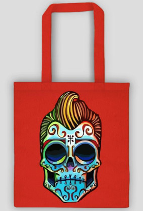Rockabilly muerto skull