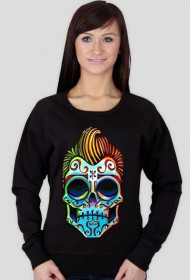 Rockabilly muerto skull