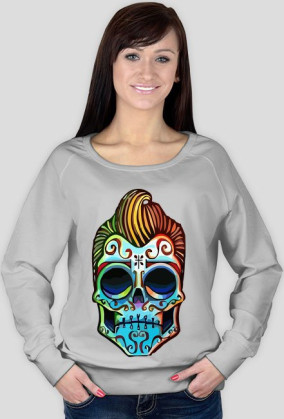 Rockabilly muerto skull