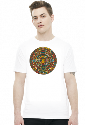 Koszulka z wzorem azteckim