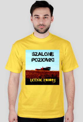 Letnie Zbiory żółta męska
