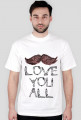 Mustache Love You All - RED