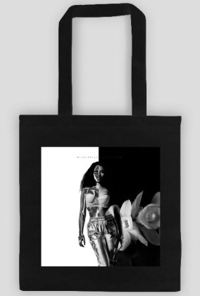 Flower Nicki B&W for Bag