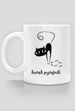 Kotek Pytajnik - kubek