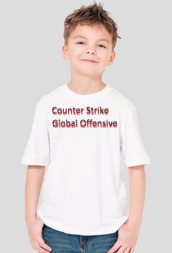 CSGO Koszulka dziecięca jednostronna