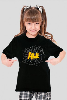 Koszulka Spider-Adwe dziewczęca.