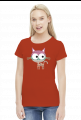 Koszulka - Kolorowy kot