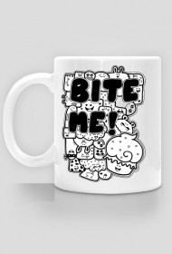 "Bite Me" - Kubek Doodles