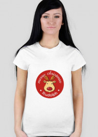 Świąteczny t-shirt RUDOLPH