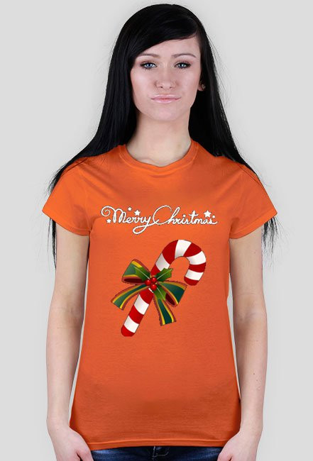 Świąteczny t-shirt MERRY CHRISTMAS